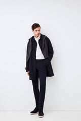 Pedro del Hierro Oversized slim chinos Blue