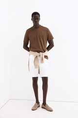 Pedro del Hierro Plain T-shirt Brown