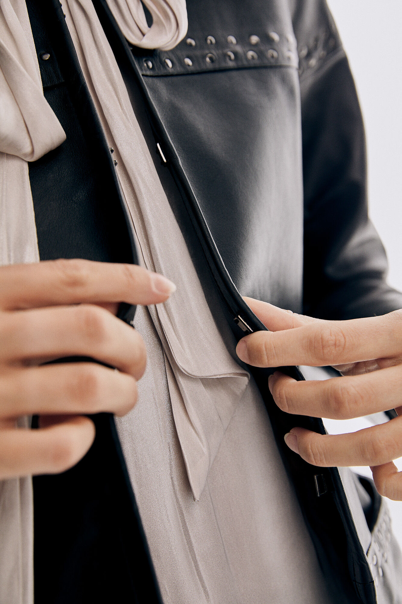 Pedro del Hierro Nappa over garment Black