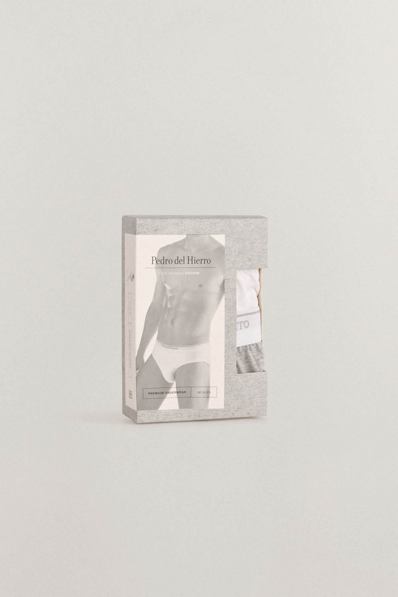 Pedro del Hierro Pack of 2 jersey-knit briefs White