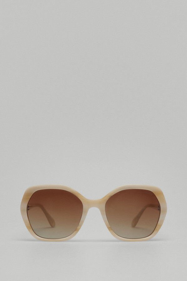 Pedro del Hierro óculos de sol femininos PDH Beige