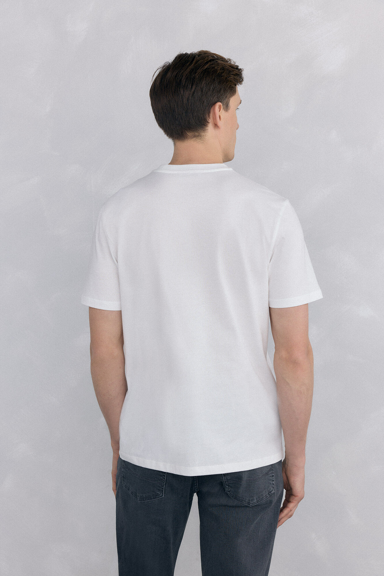 Pedro del Hierro Camiseta b&aacute;sica Crudo