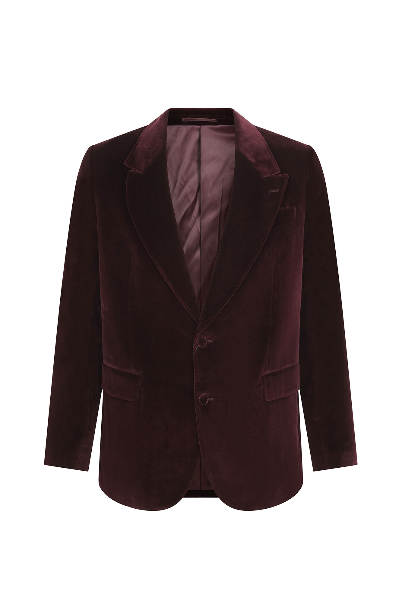 Pedro del Hierro Velvet blazer Burgundy