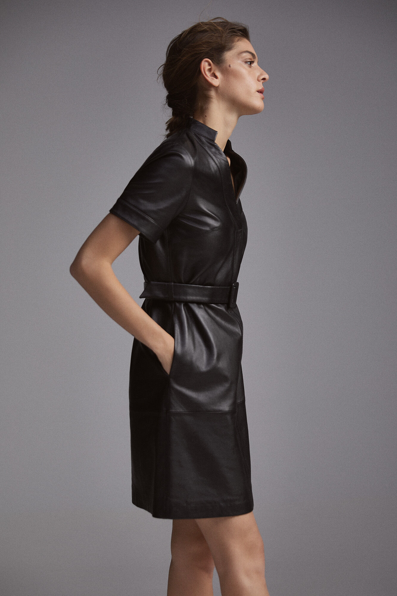 slim fit one piece dress