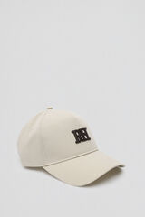 Pedro del Hierro Cotton baseball cap Beige