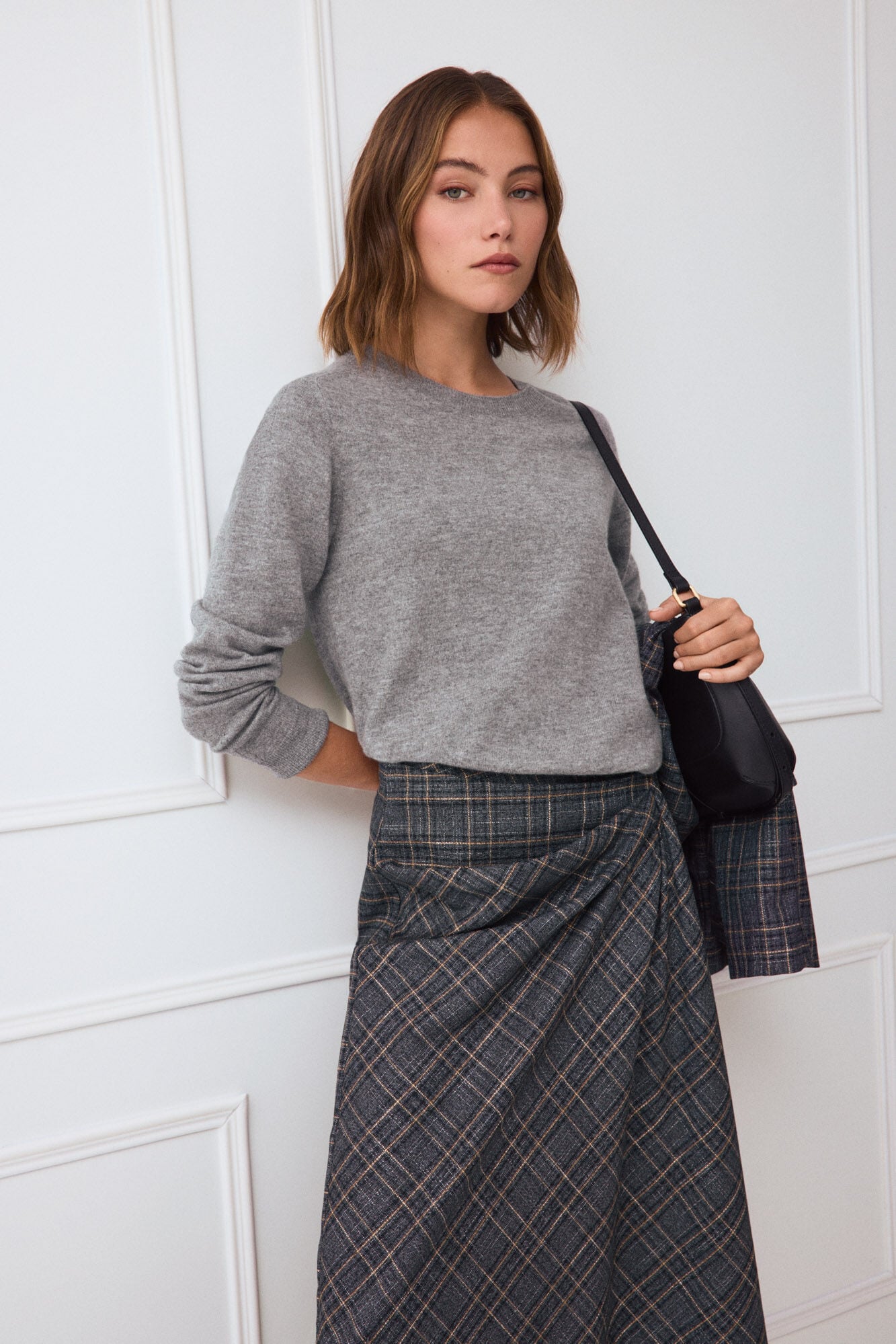 TFP by Tamara Falc&oacute; Basic openwork wool jumper
