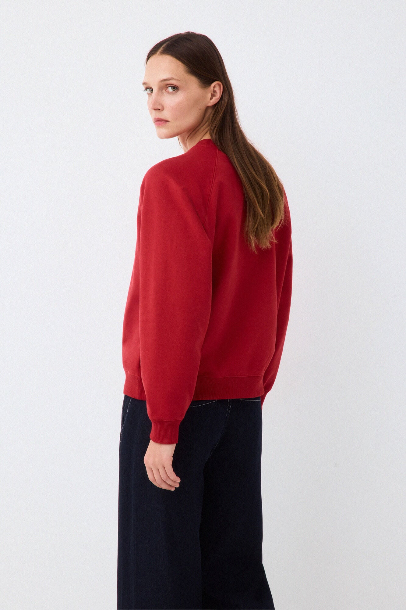 Pedro del Hierro Logo sweatshirt Red