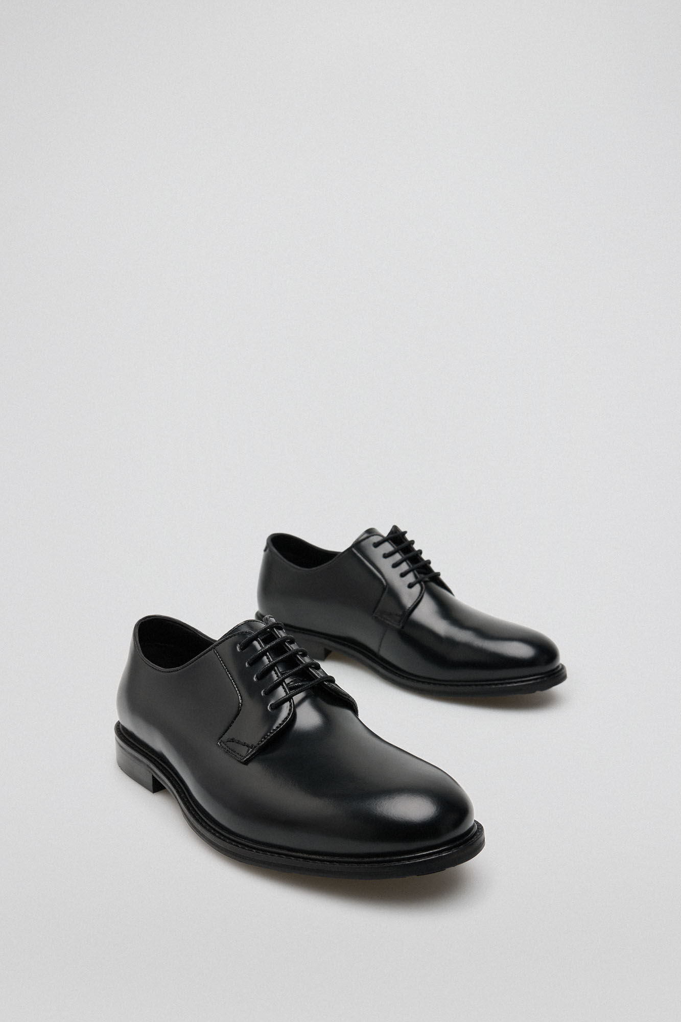 Pedro del Hierro Sapato cord&otilde;es Preto