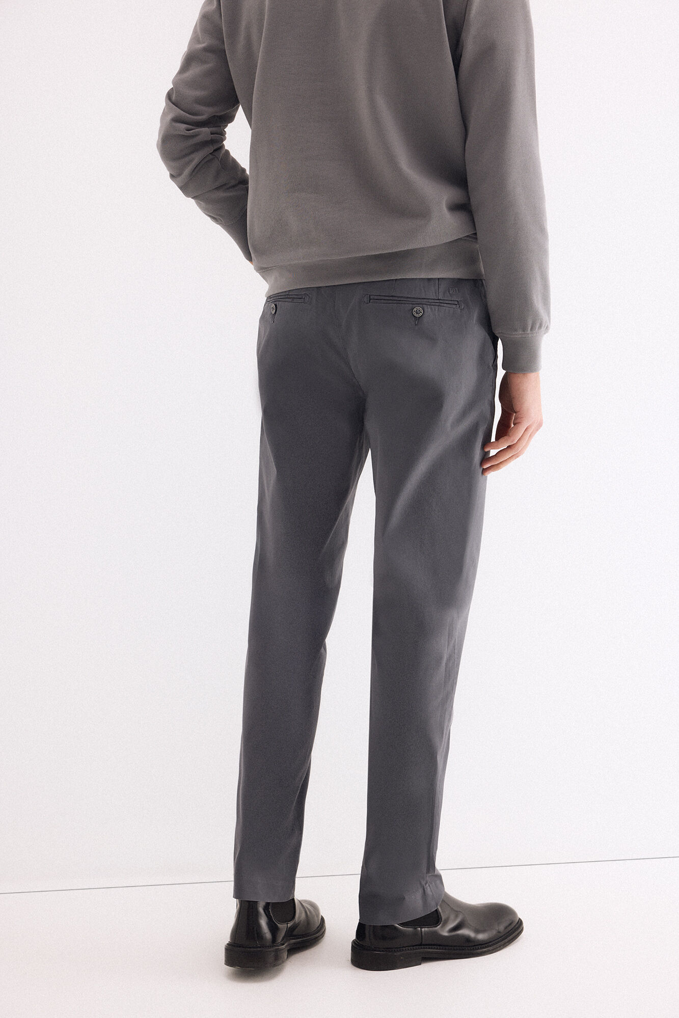 Pedro del Hierro Regular fit chinos Grey
