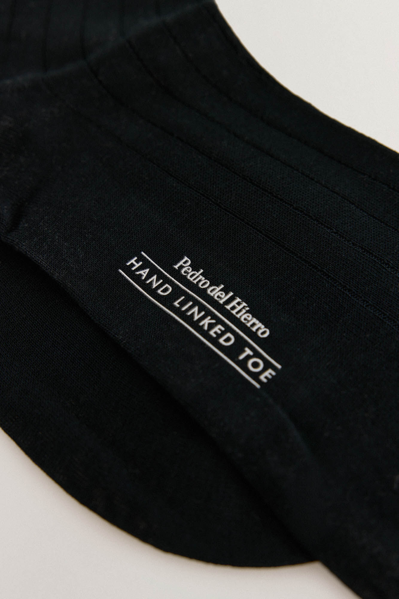 Pedro del Hierro Plain dress socks Black