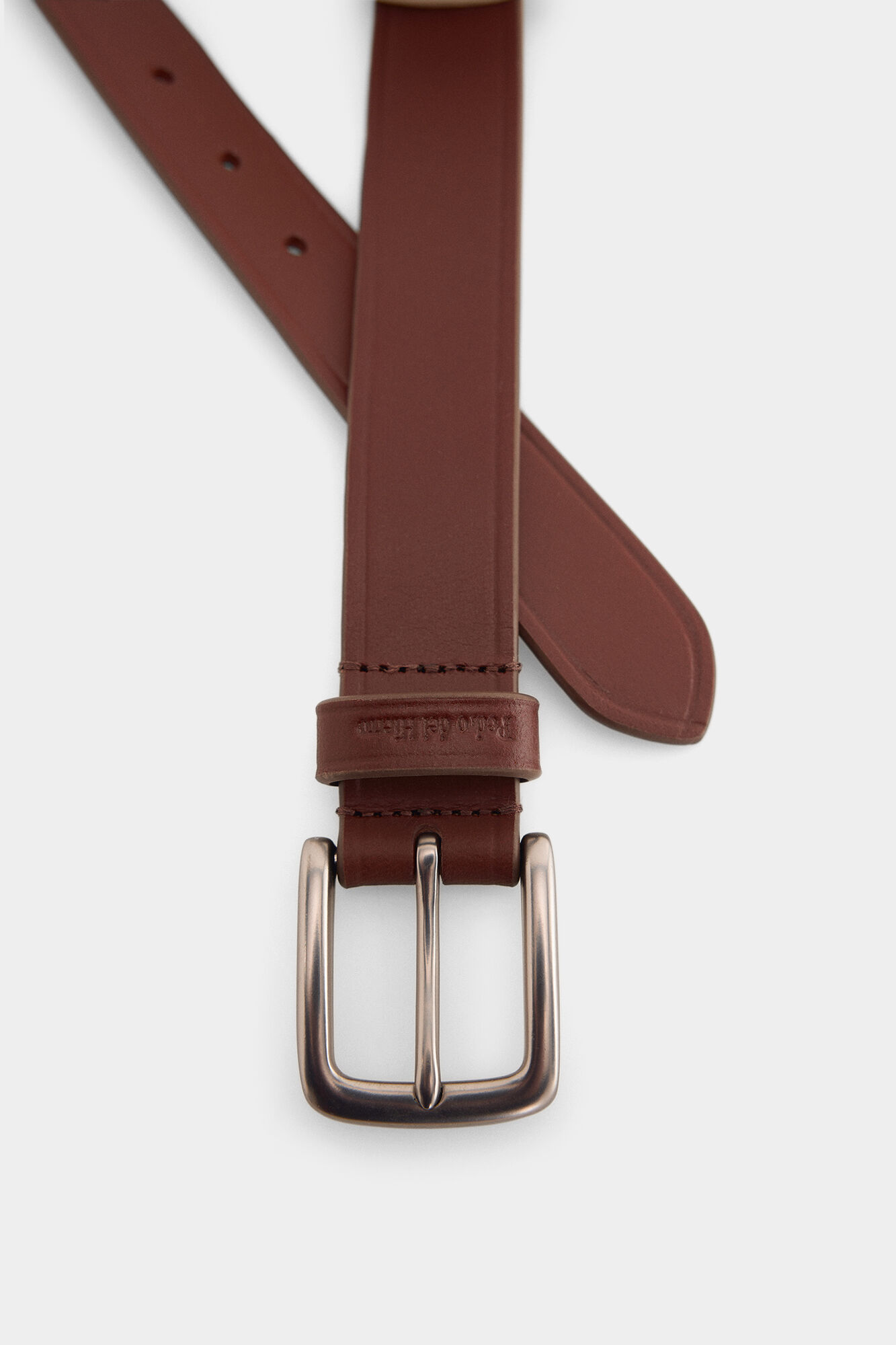 Pedro del Hierro Leather sport belt