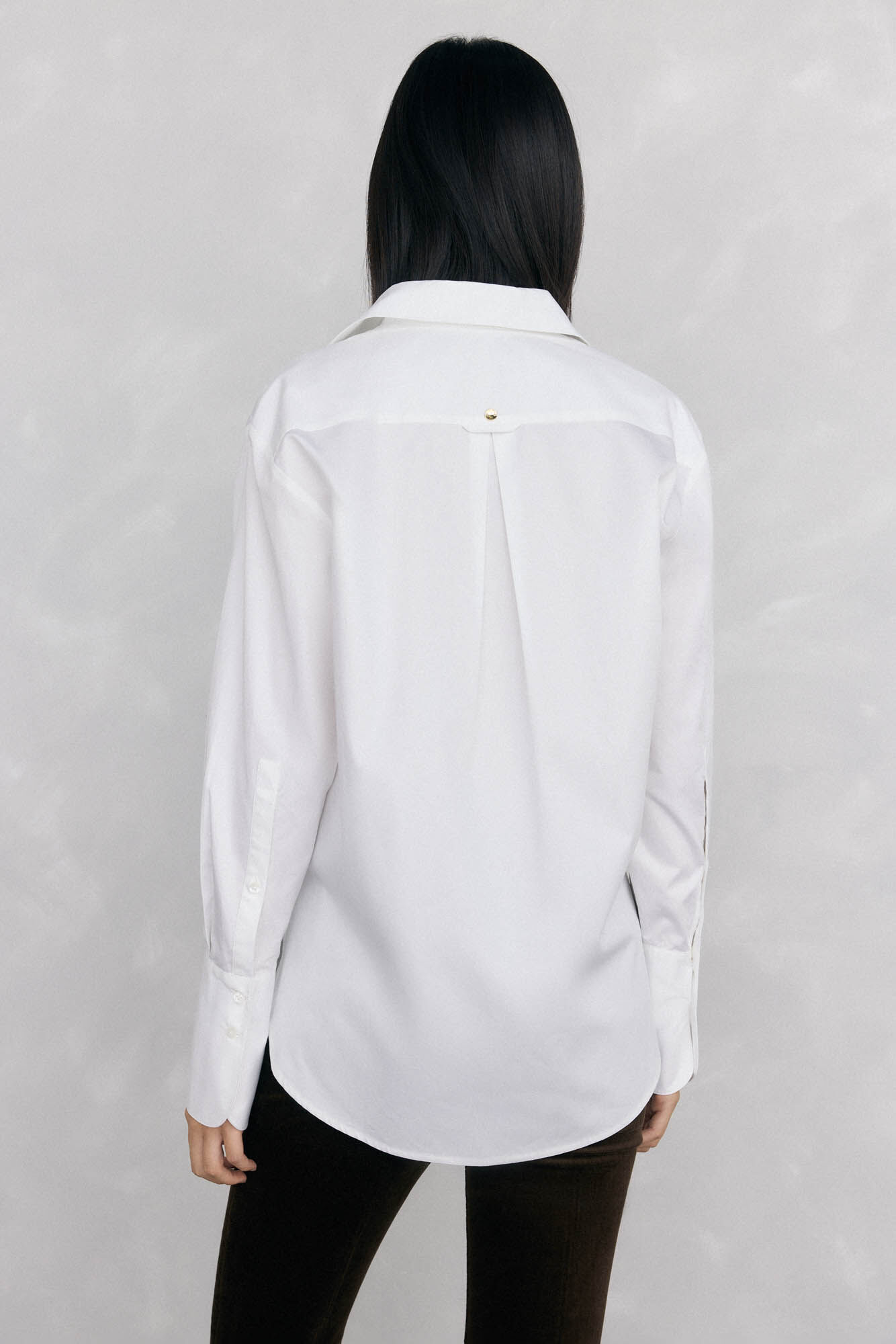 Pedro del Hierro Plain oversized shirt White