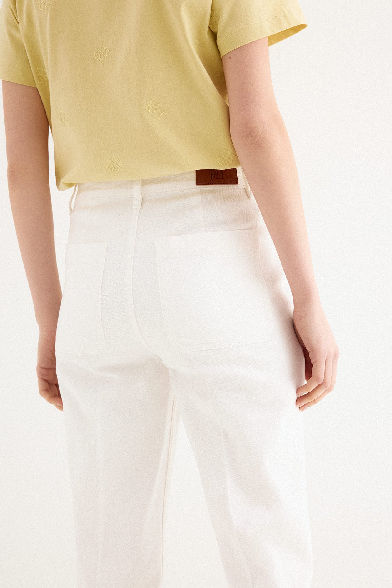 Pedro del Hierro Stovepipe jeans White