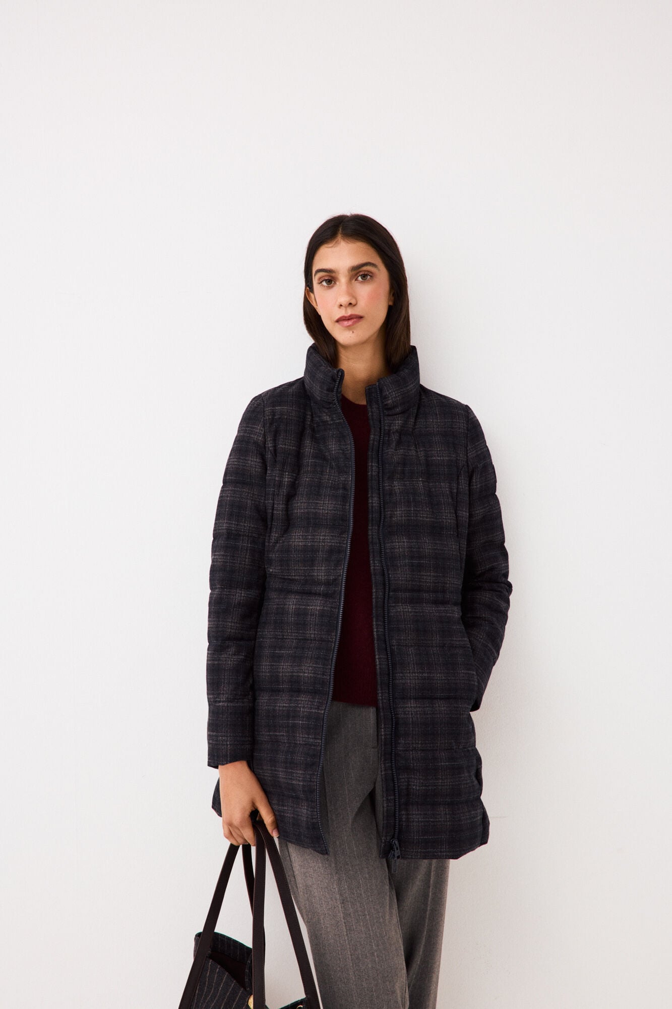 Pedro del Hierro Plaid ultralight long pyjamas