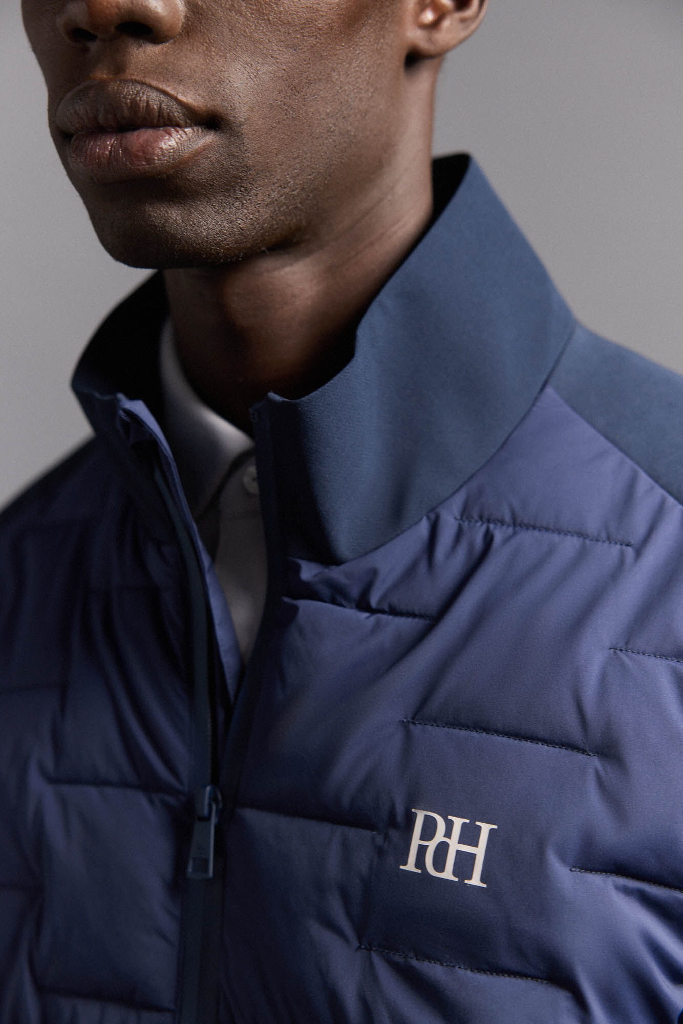 Pedro del Hierro Padded golf jacket Blue