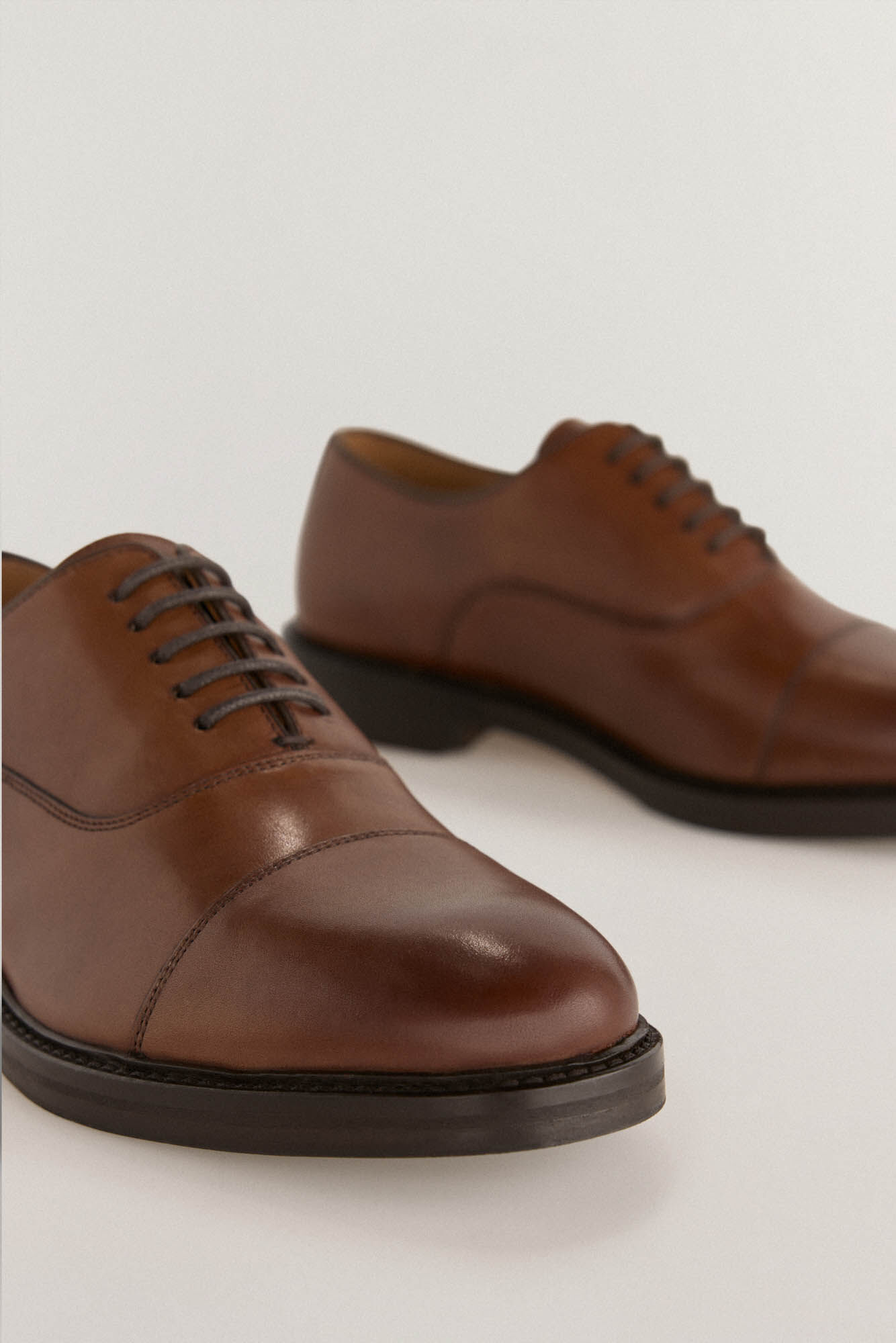 Pedro del Hierro Sapato elegante liso Marrom