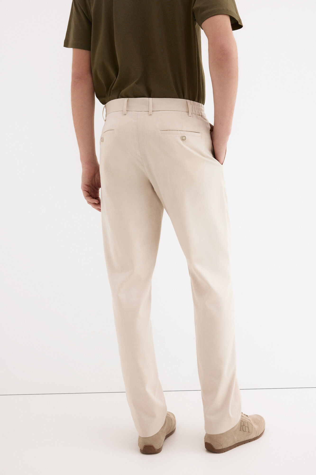 Pedro del Hierro Comfort chinos Beige