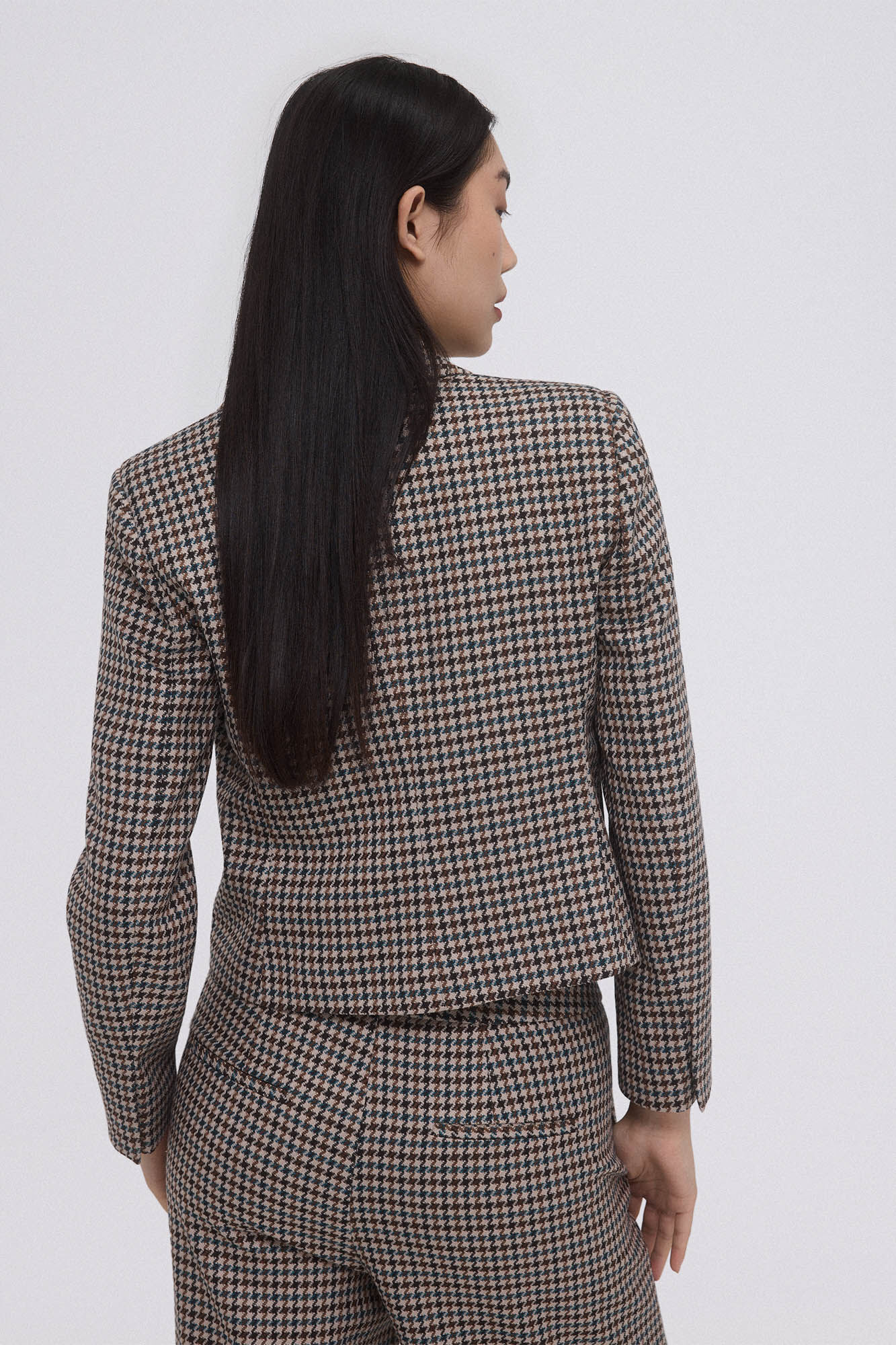 Pedro del Hierro Blazer corta cruzado Azul