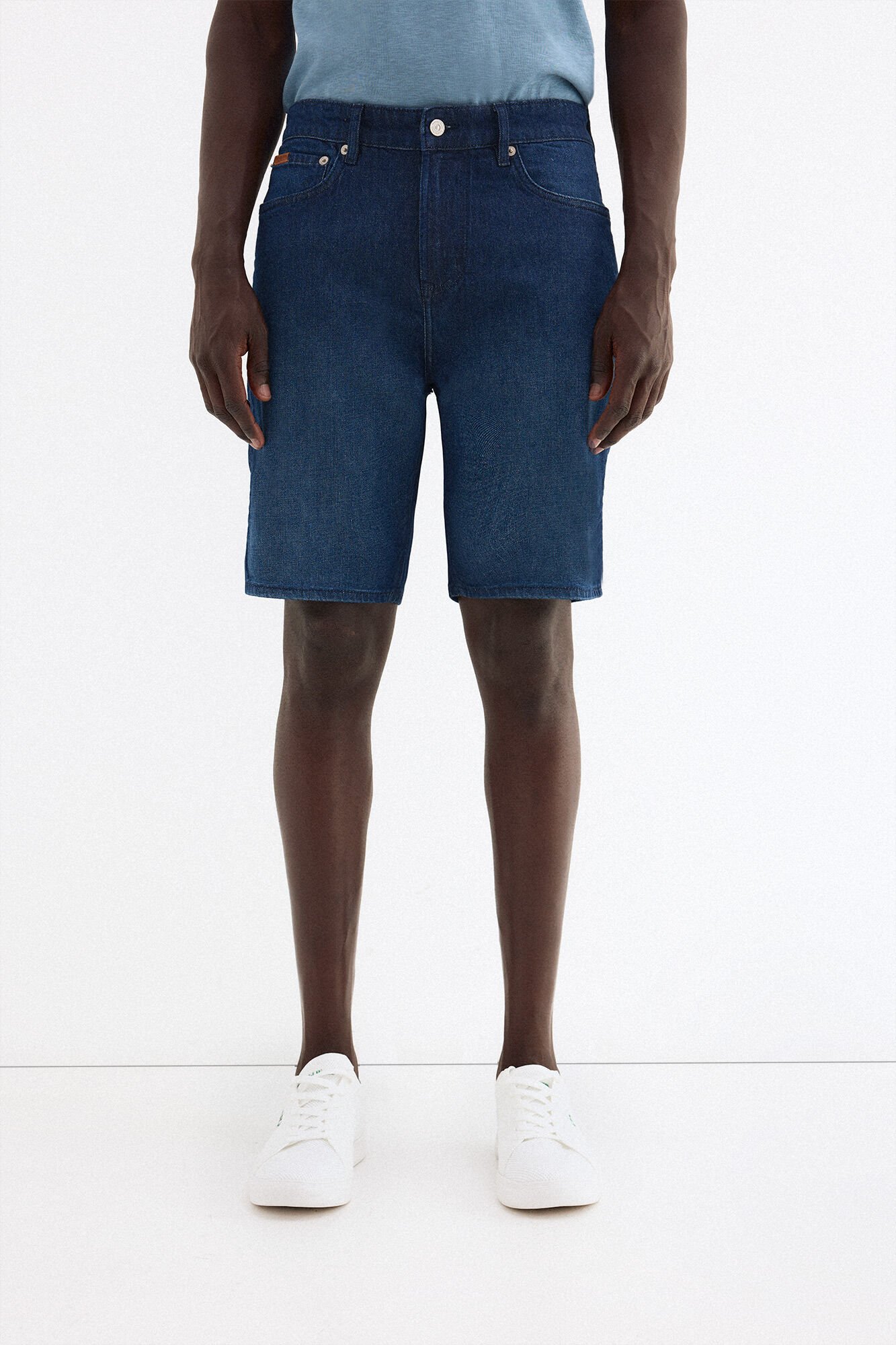 Pedro del Hierro Denim regular Bermuda shorts