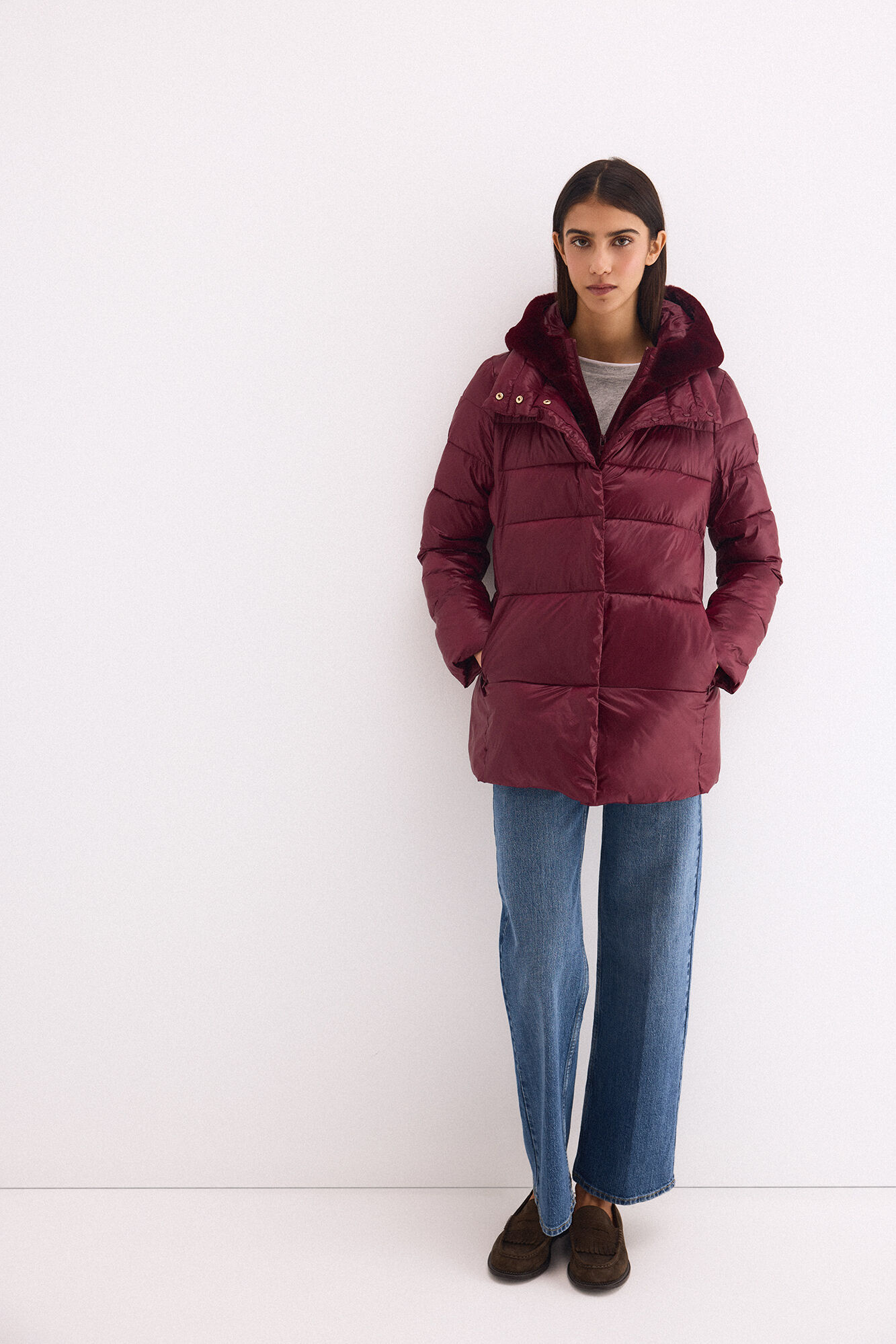 Pedro del Hierro Detachable gilet parka