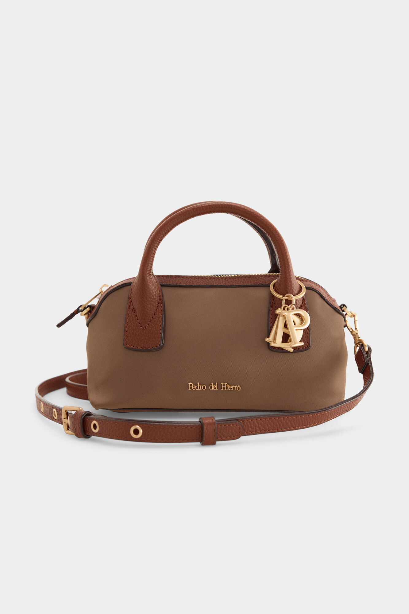 Pedro del Hierro Bowling crossbody bag Brown