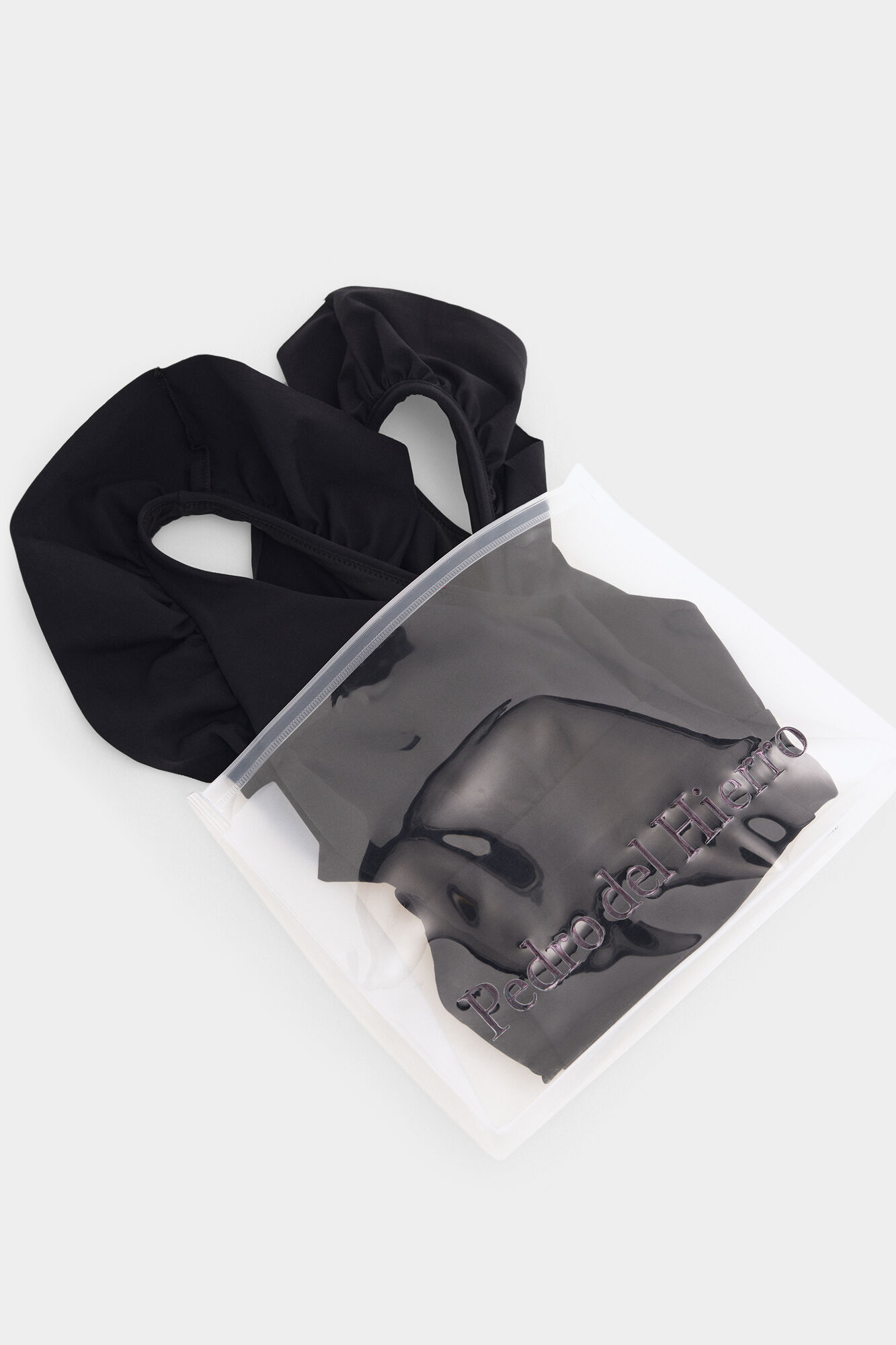 Pedro del Hierro Swimwear with ruffles Black