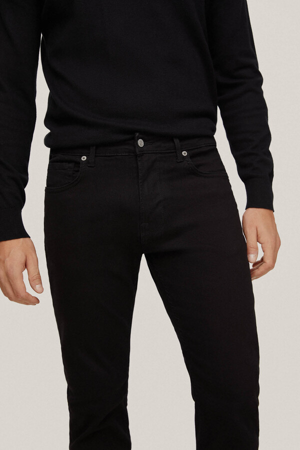 Pedro del Hierro Regular business jeans Black