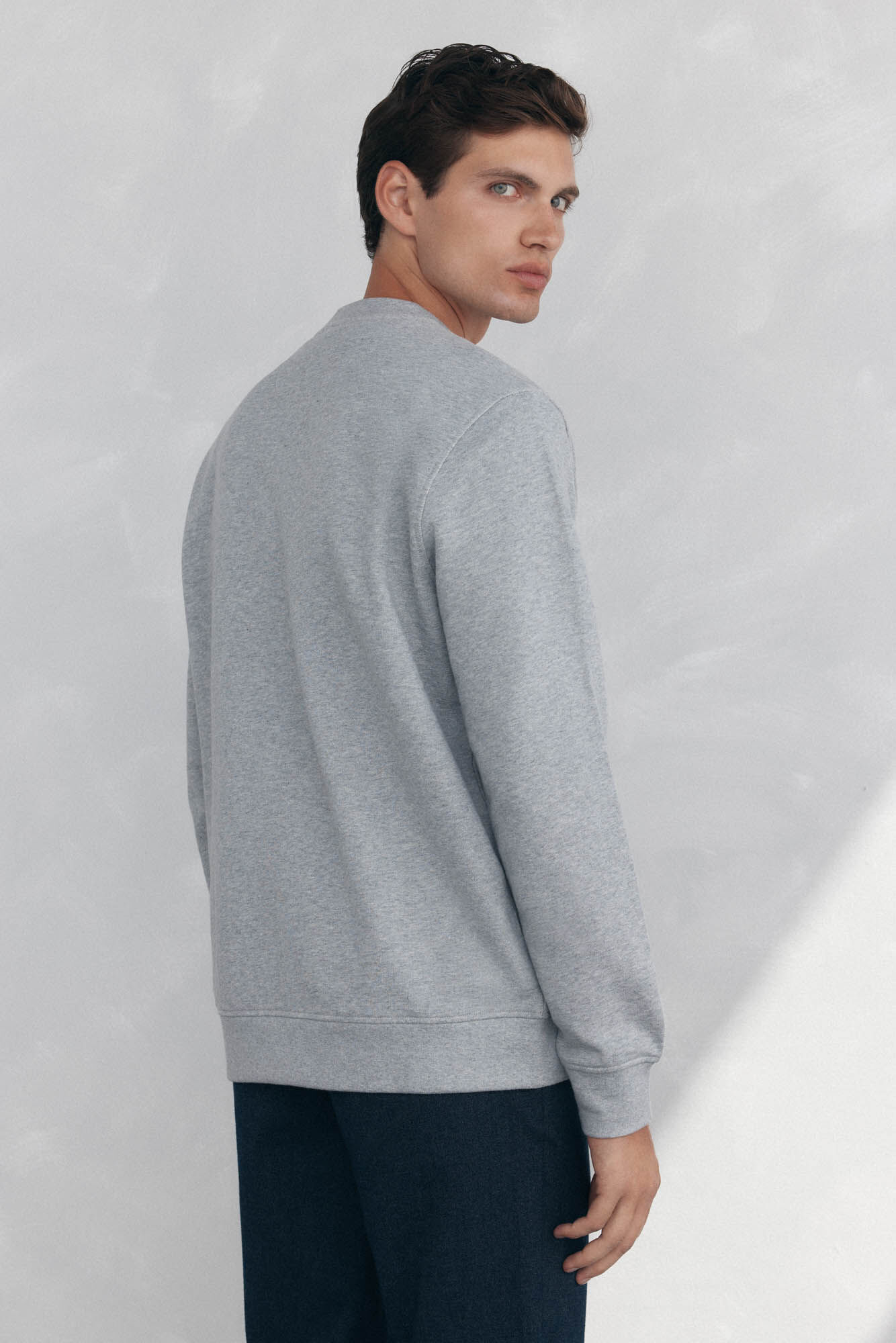 Pedro del Hierro Crew-neck sweatshirt Grey