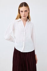 Pedro del Hierro Cotton blouse Ecru