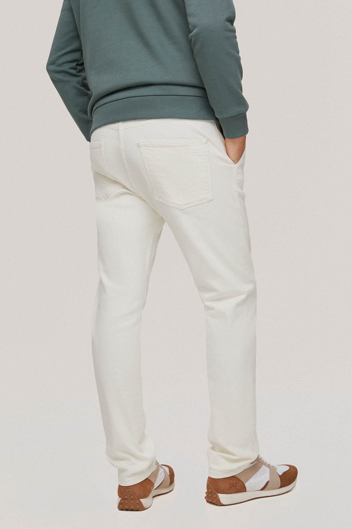 Pedro del Hierro Coloured jeans Ecru