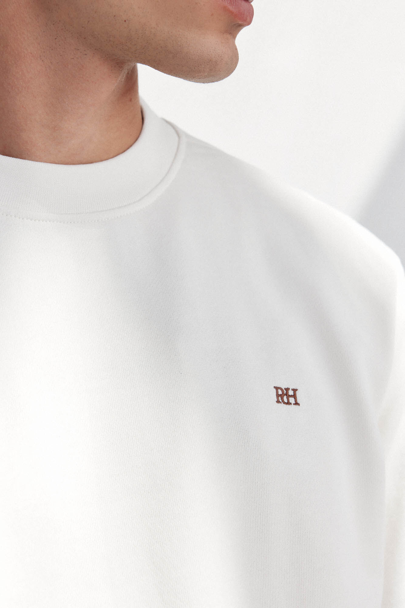 Pedro del Hierro Crew-neck sweatshirt White