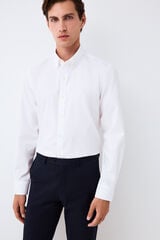 Pedro del Hierro Plain non-iron shirt White