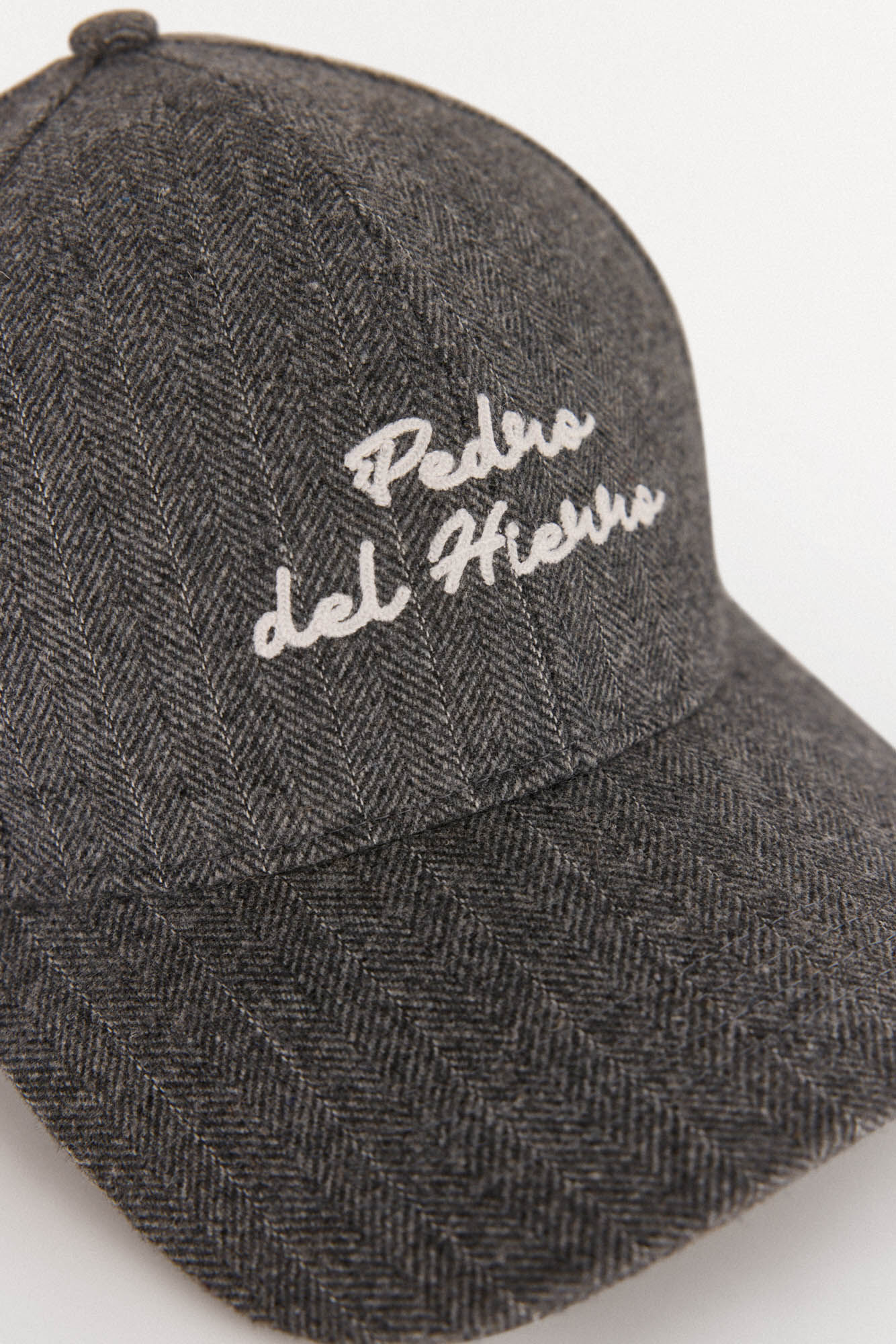 Pedro del Hierro PDH logo cap Grey