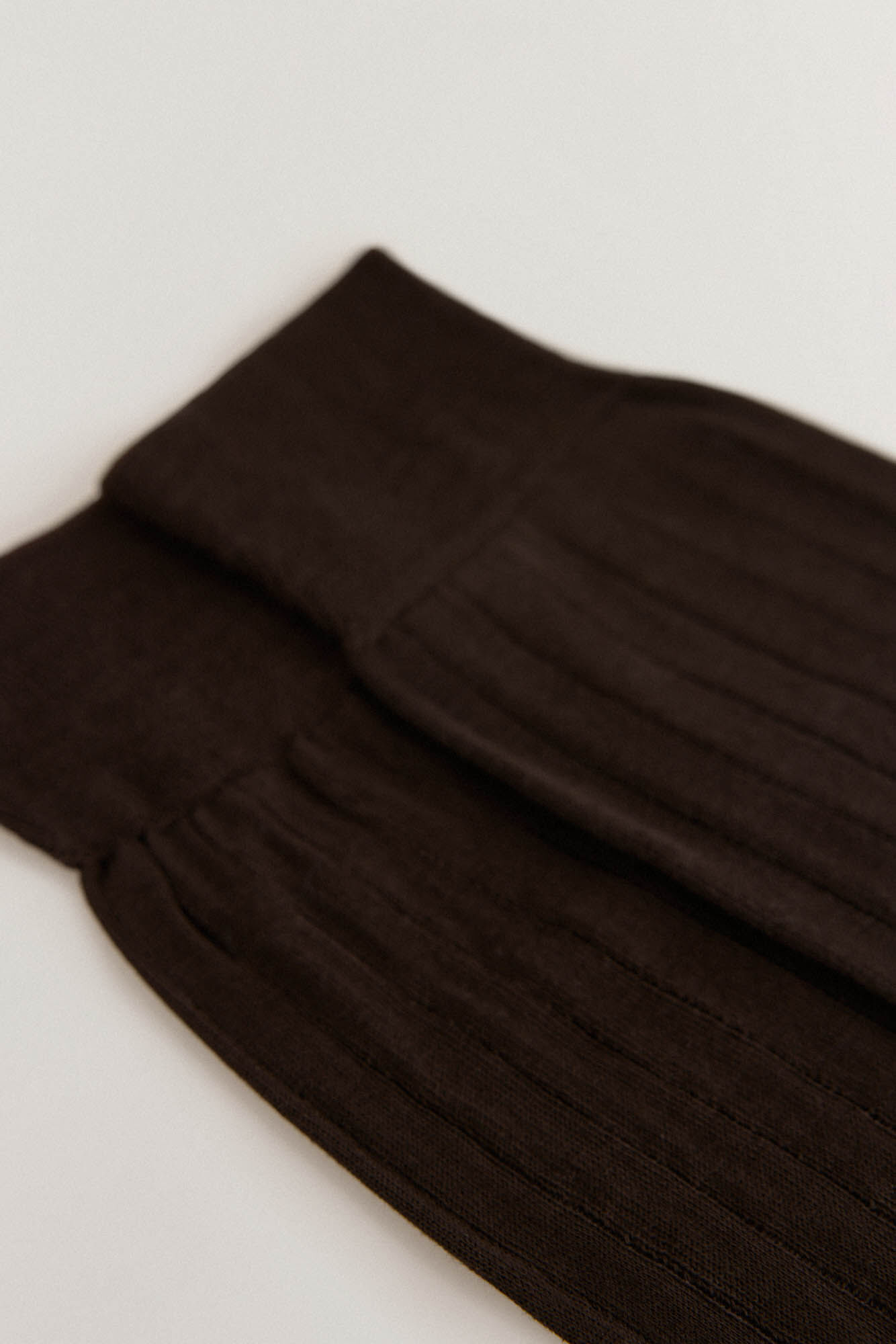 Pedro del Hierro Plain dress socks Brown