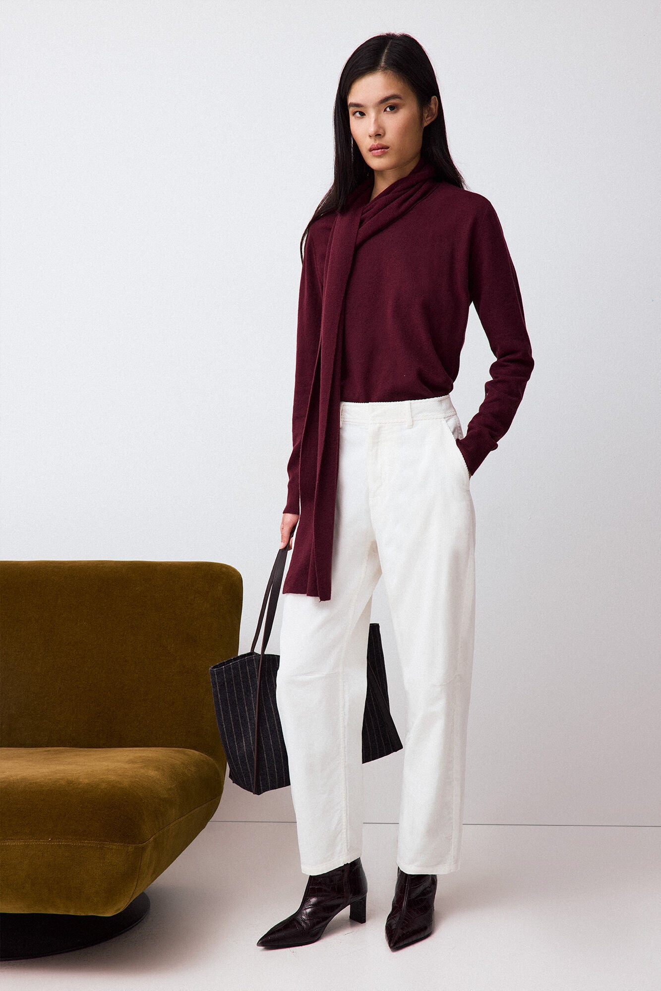 Pedro del Hierro Corduroy balloon trousers