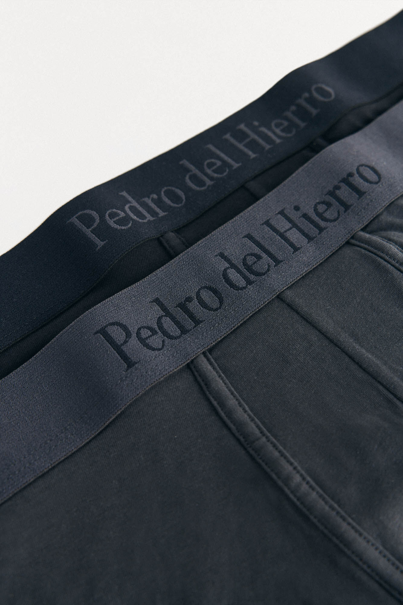 Pedro del Hierro Pack of 2 jersey-knit boxers Black