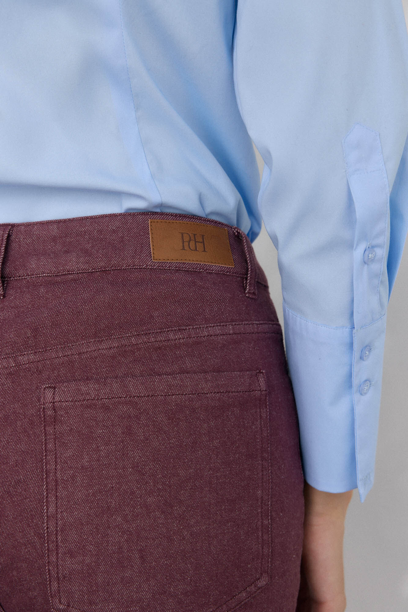 Pedro del Hierro Jeans stove pipe basic Burdeos