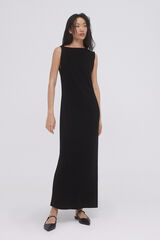 Pedro del Hierro Vestido tunica nudo Negro