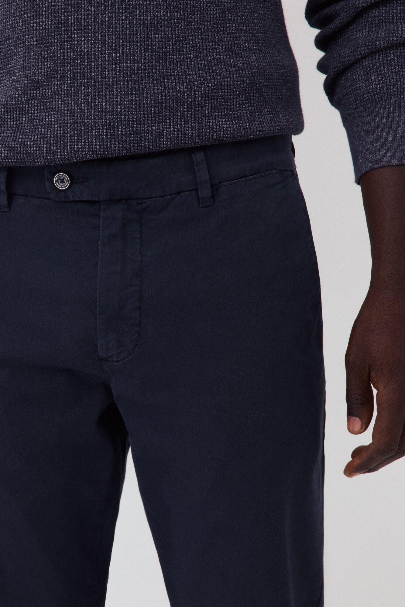 Pedro del Hierro Cal&ccedil;as chino premium slim Azul