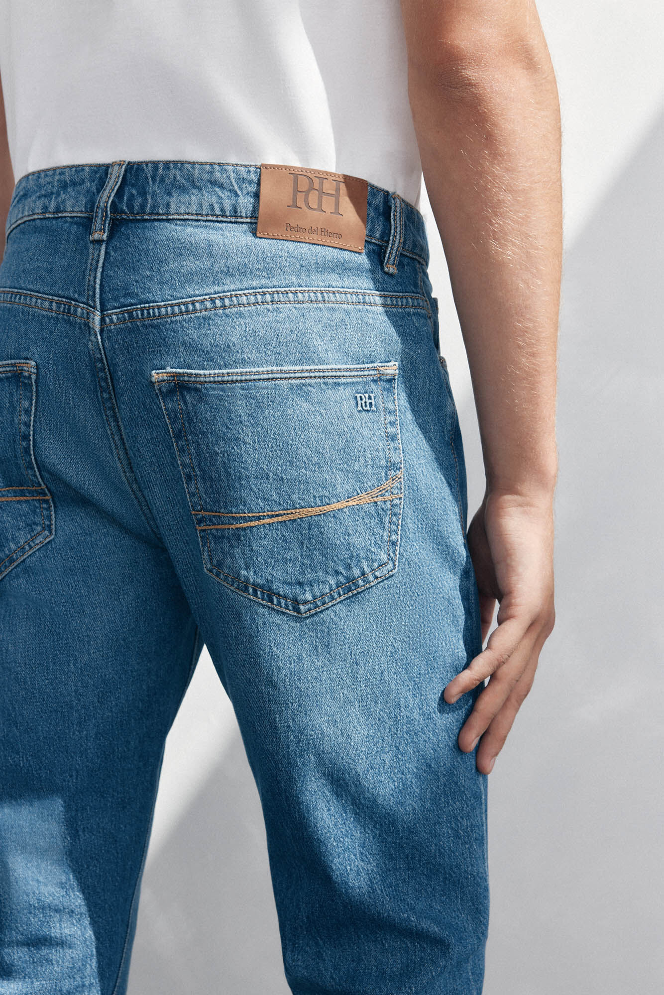 Pedro del Hierro Slim fit jeans Blue