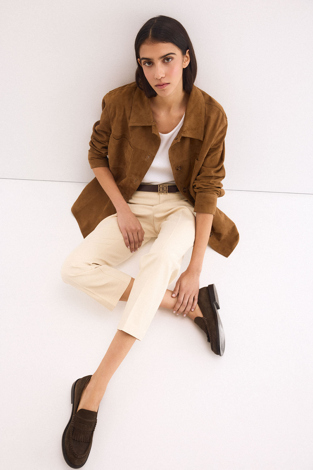 Pedro del Hierro Classic straight trousers