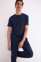 Pedro del Hierro Jersey-knit pyjamas set Blue
