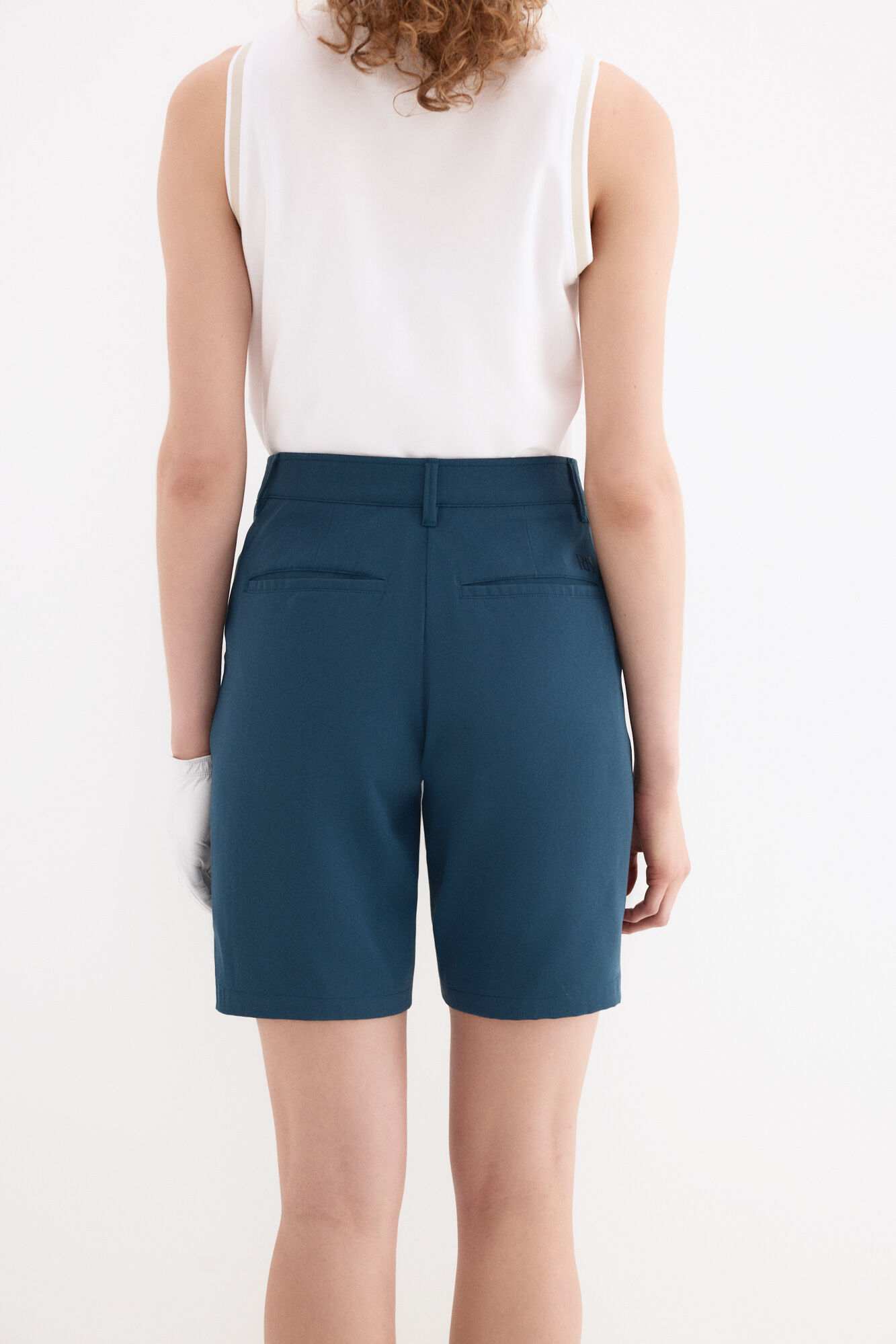 Pedro del Hierro Bermuda t&eacute;cnica Azul