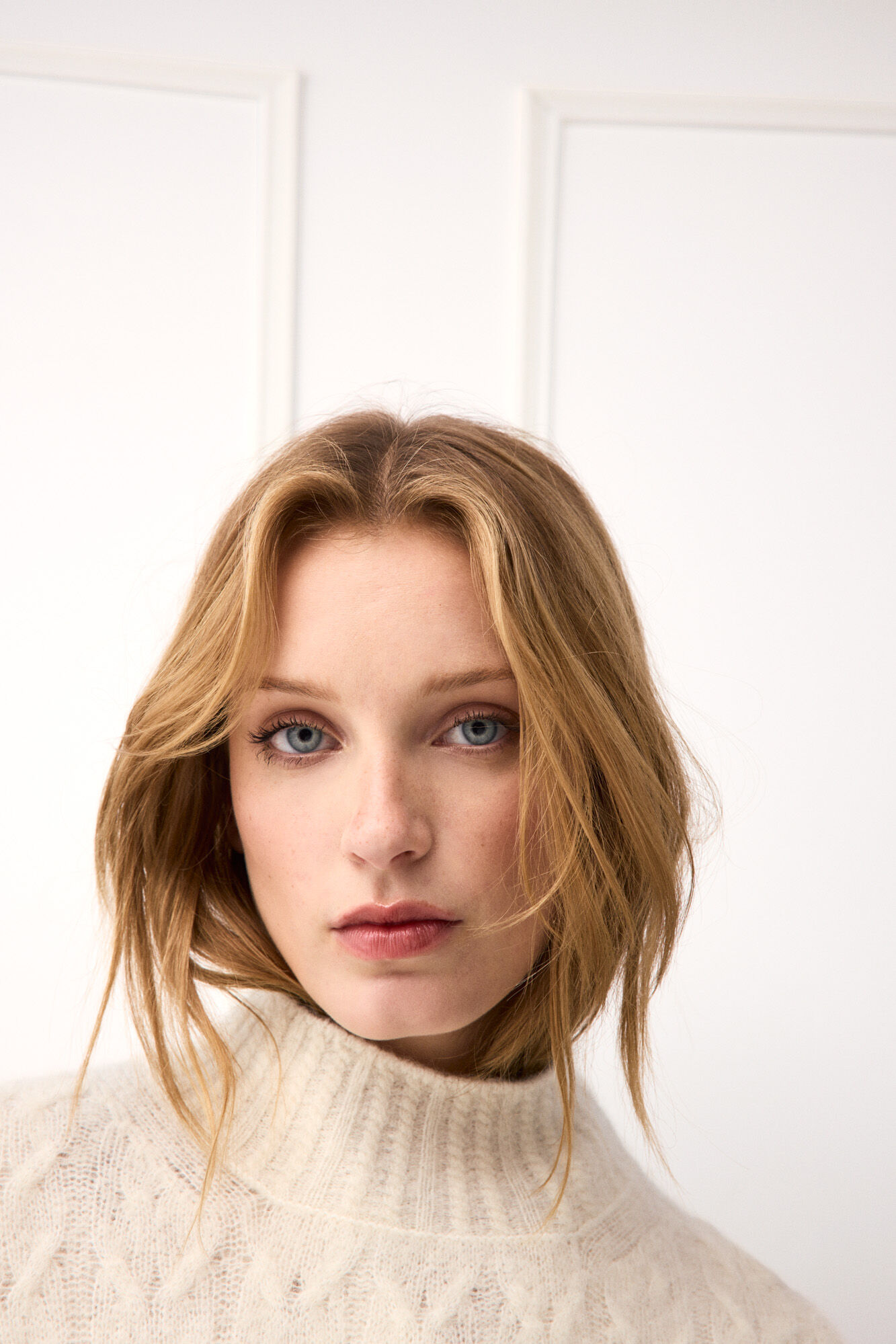 TFP by Tamara Falc&oacute; Mini cross-knit cropped jumper