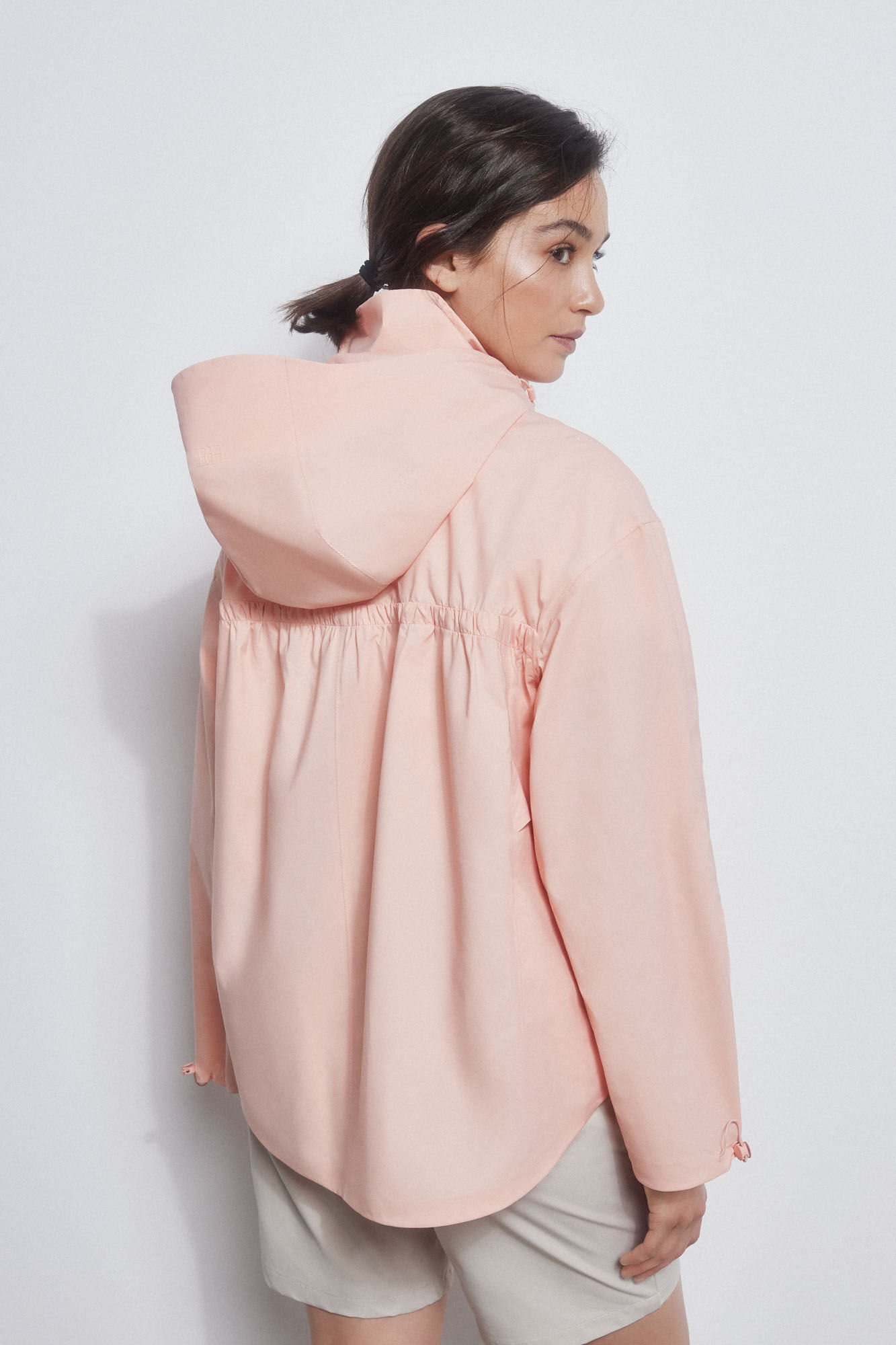 Pedro del Hierro GOLF hooded windbreaker Pink