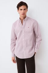 Pedro del Hierro Plaid shirt Burgundy