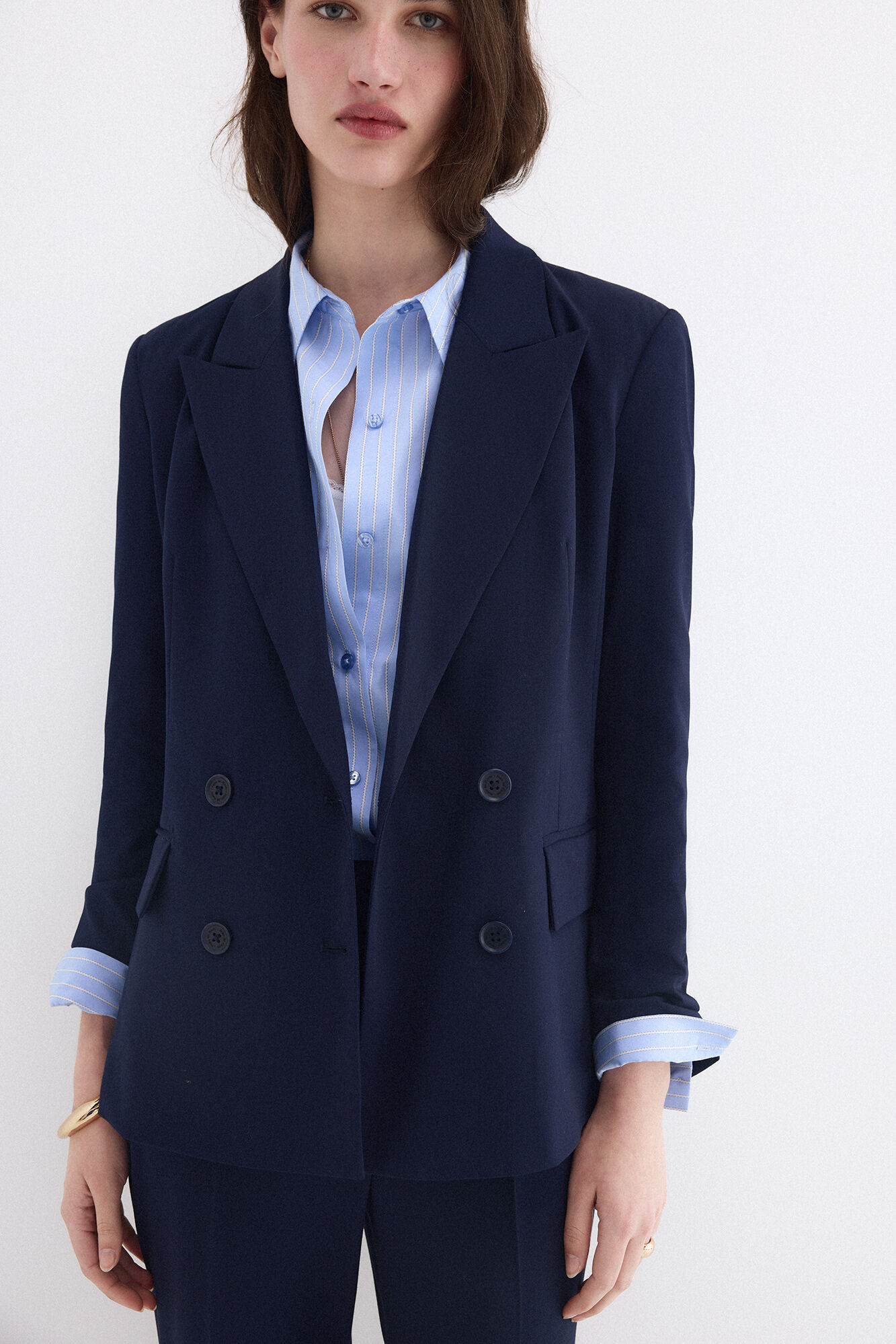 Pedro del Hierro Blazer doble botonadura Blue