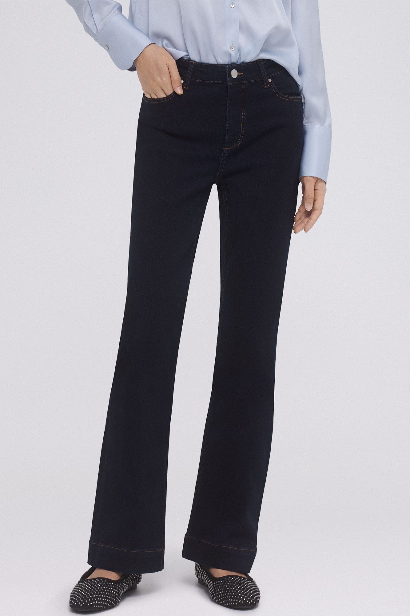 Pedro del Hierro Jeans push up lycra&trade; t400&trade; Azul