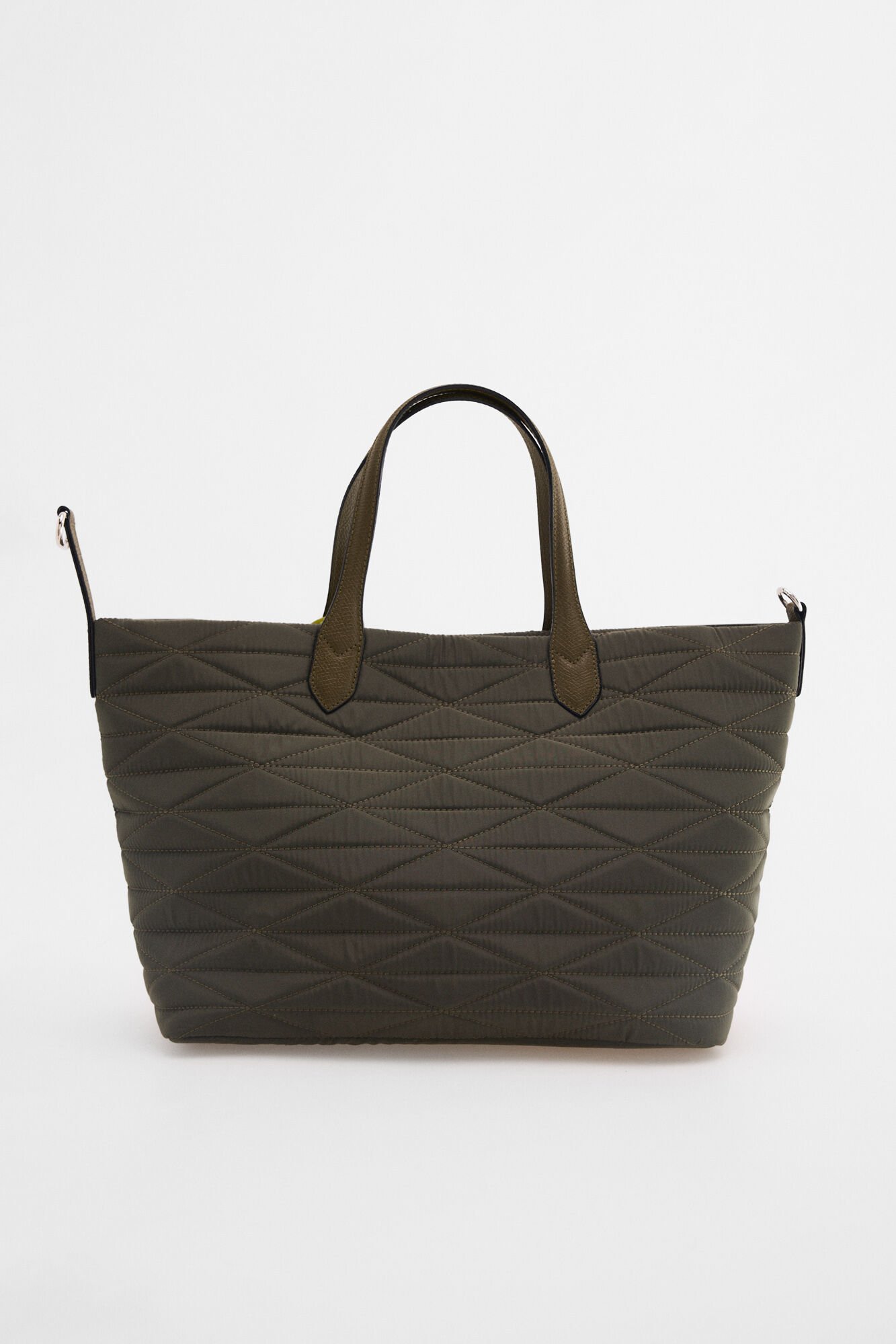 Pedro del Hierro Mala tote bag acolchoada Verde