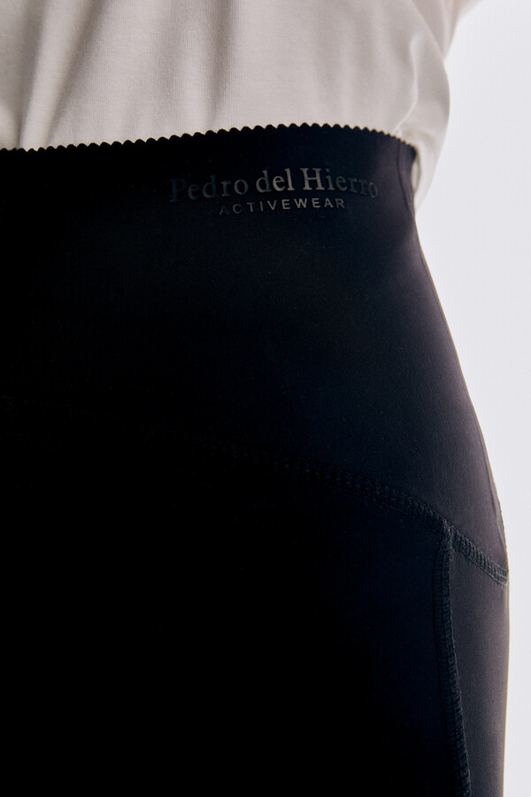 Pedro del Hierro High waist compression leggings Black